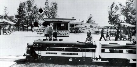 Bel Air Drive-In Theatre - Train - Photo From Water Winter Wonderland (newer photo)